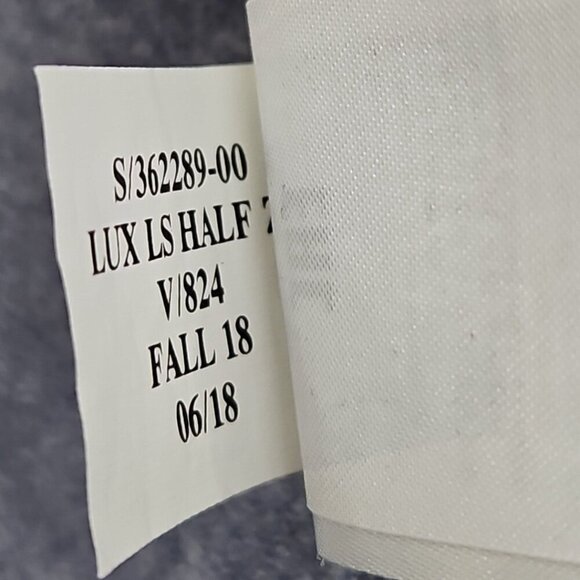 Banana Republic Men's Luxury Touch Long Sleeve Polo Sz M Silver Gray RT $90 EUC - Picture 8 of 15